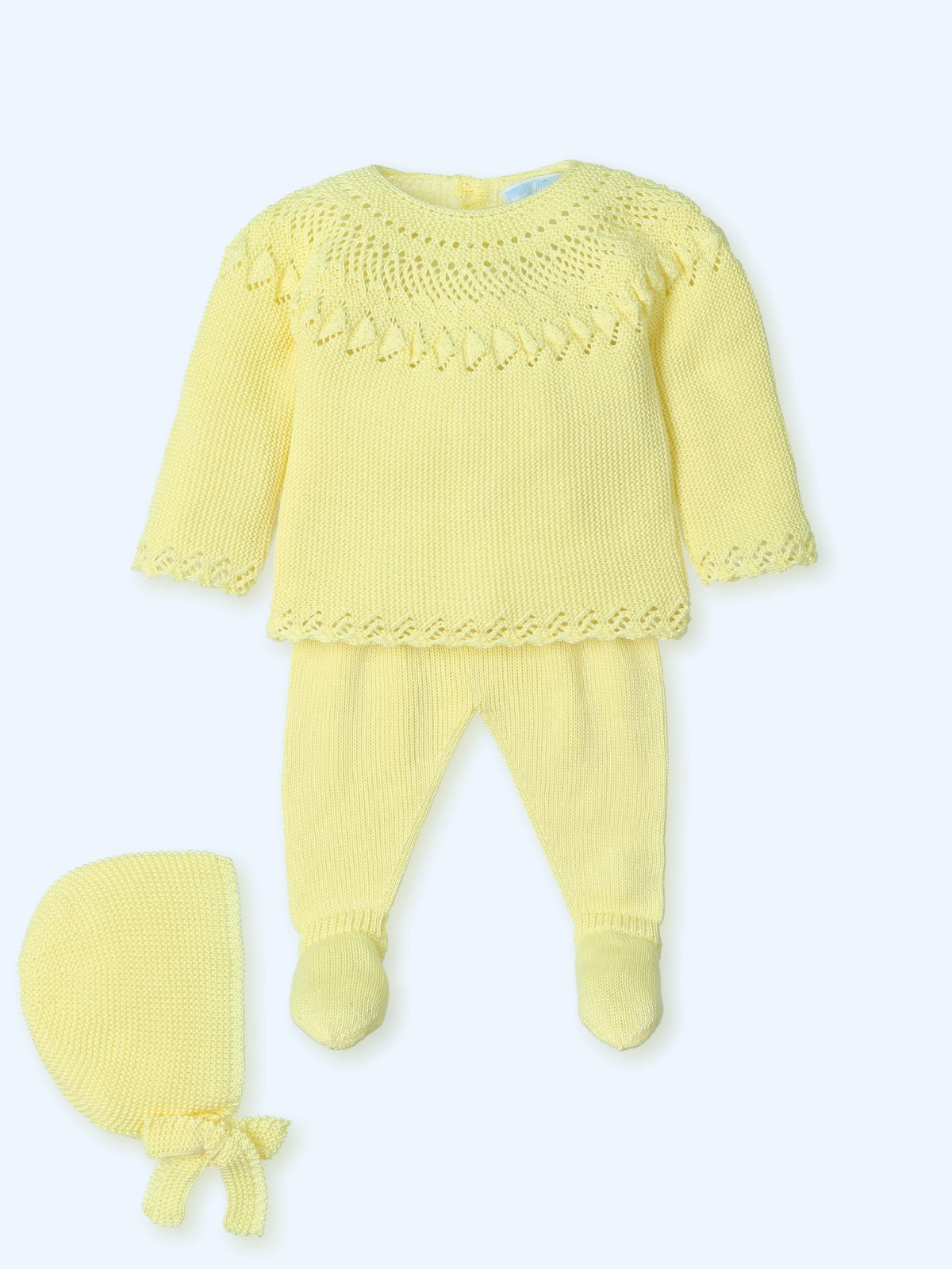 Conjunto Primera Puesta Hilo Amarillo 3 Piezas Mac Ilusión 0003G  Precio: 36,99 €