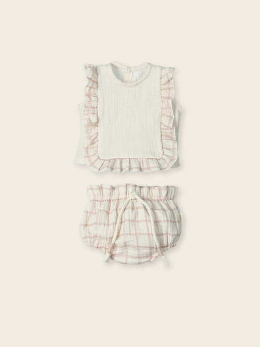 Conjunto Bebé Algodón Orgánico Mac Ilusión Mooi Mini V612