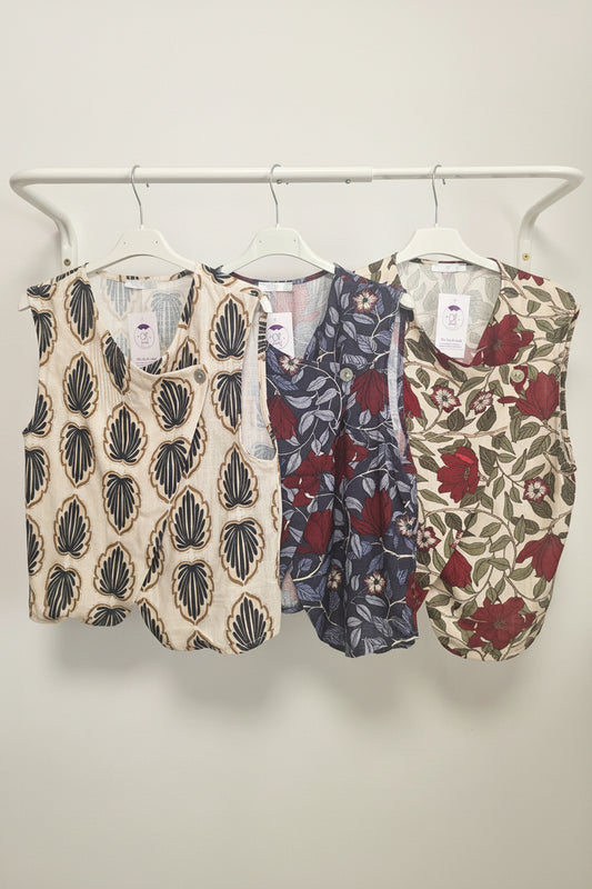 Blusa Chaleco Modelo Brisa