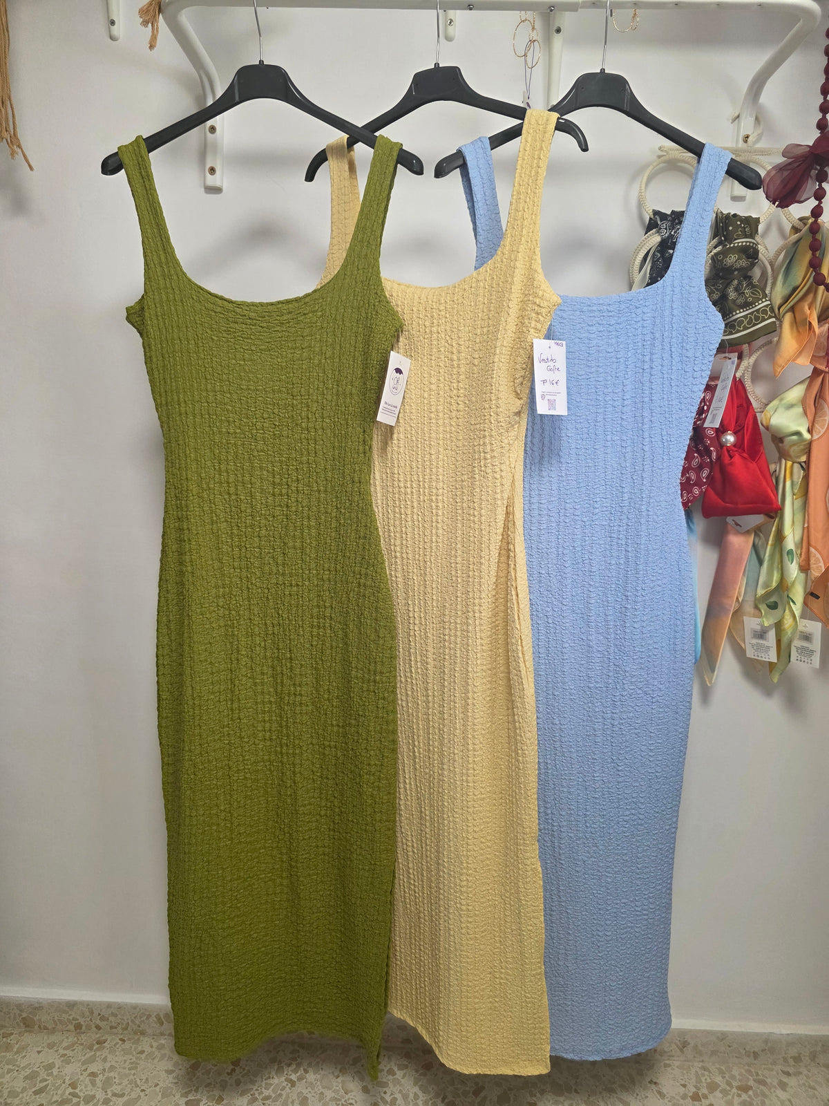 Vestido Modelo Gofre – Completamente Elástico