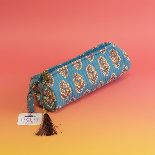Neceser Estampado Étnico con Detalle de Borla