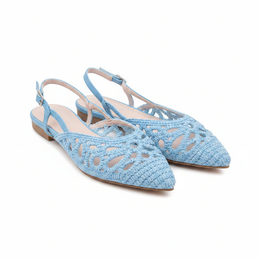 Zapato Destalonado Trenzado Modelo Aladin
